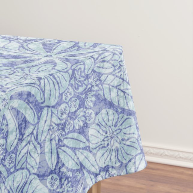 Floral tropical tablecloth (In Situ)