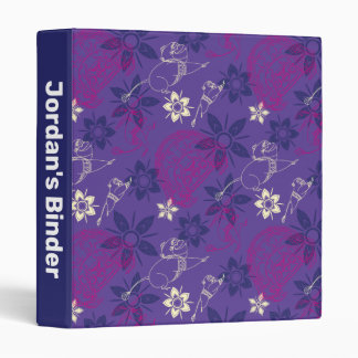 Floral Tuk Tuk & Ongi Pattern Binder