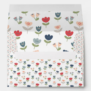 Floral Tulips Envelope