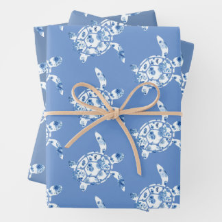 Floral Turtle Wrapping Sheets