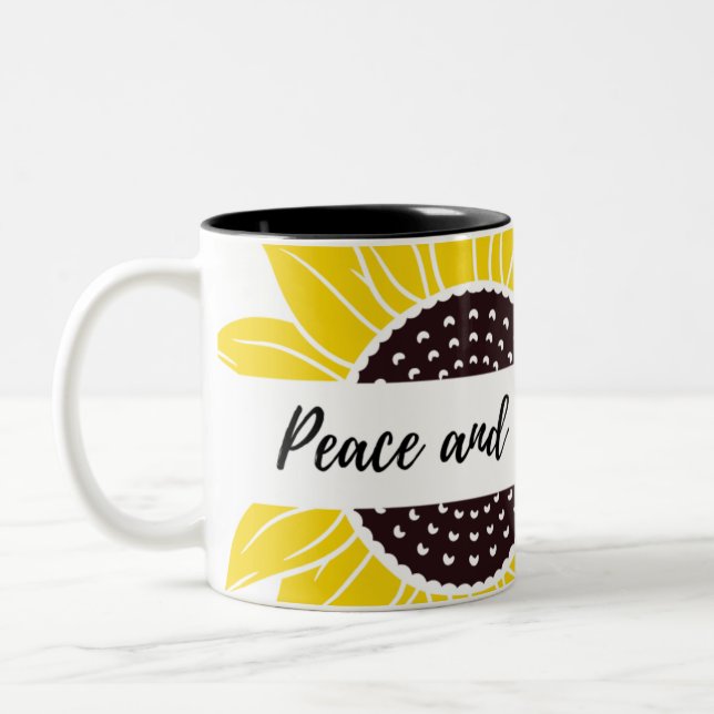 Floral Two Tonne Mug (Left)