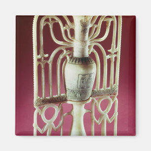 Floral unguent jar, from the Tomb of Magnet