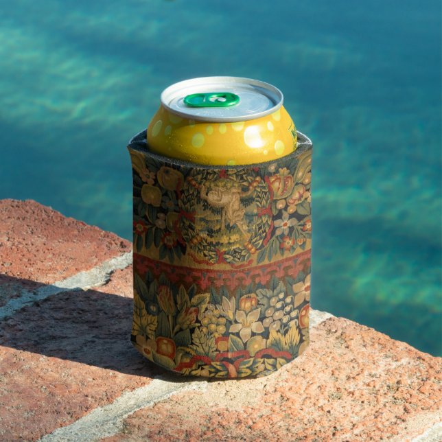 Floral Unicorn Motif Can Cooler (In Situ Pool)