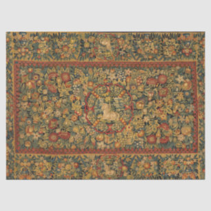 Floral Unicorn Motif Tissue Paper