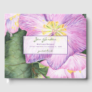 Floral Vacation Rental Guest Book