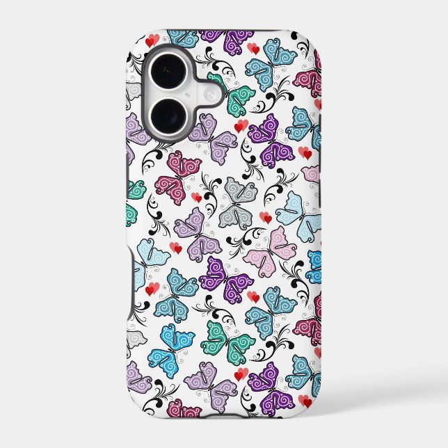 Floral Valentine Pattern (Back)
