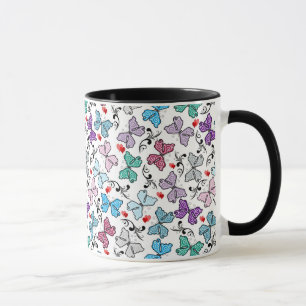 Floral Valentine Pattern Mug