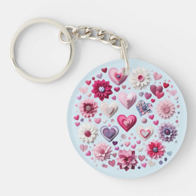 Floral Valentine's Day Heart (Devant)