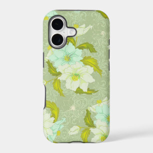 Floral vert en bon état