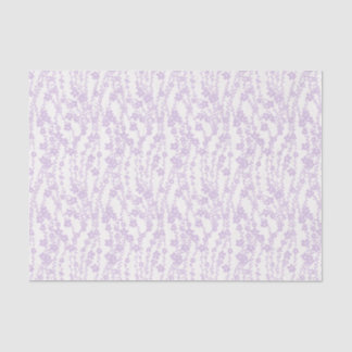 Floral Vines (Ivory - Lavender) Tissue Paper