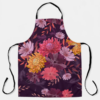 Floral Vintage: Autumn Garden Splendour Apron