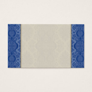 Floral vintage de dentelle dans le bleu moyen