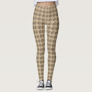 Floral:Vintage Leggings