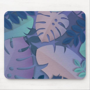 Floral Vintage Nature Painting Colourful Mouse Pad