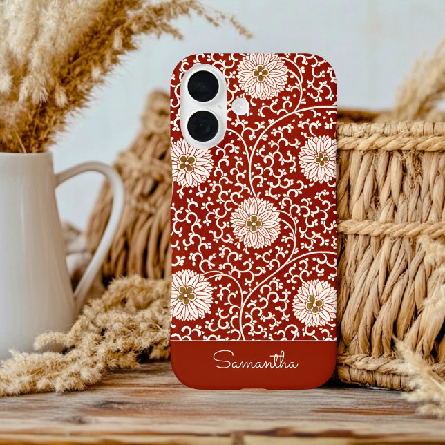 FLORAL VINTAGE PATTERN iPhone / iPad case (Creator Uploaded)