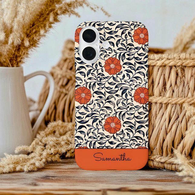 FLORAL VINTAGE PATTERN iPhone / iPad case (Creator Uploaded)