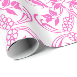 floral vintage pattern wrapping paper