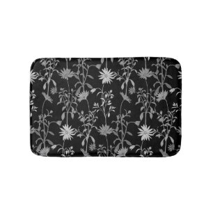 Floral vintage: seamless invitation background. bath mat