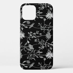 Floral vintage: seamless invitation background. iPhone 12 case