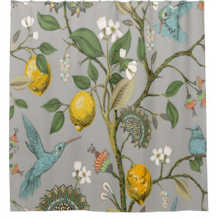 Floral Vintage seamless pattern. Botanical wallpap