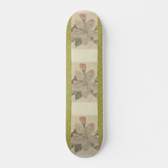 Floral:Vintage Skateboard (Front)