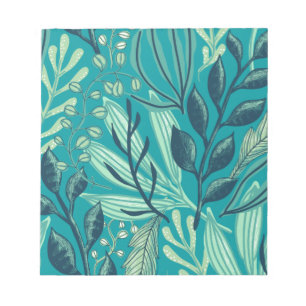Floral Vintage Watercolor Elegant Notepad