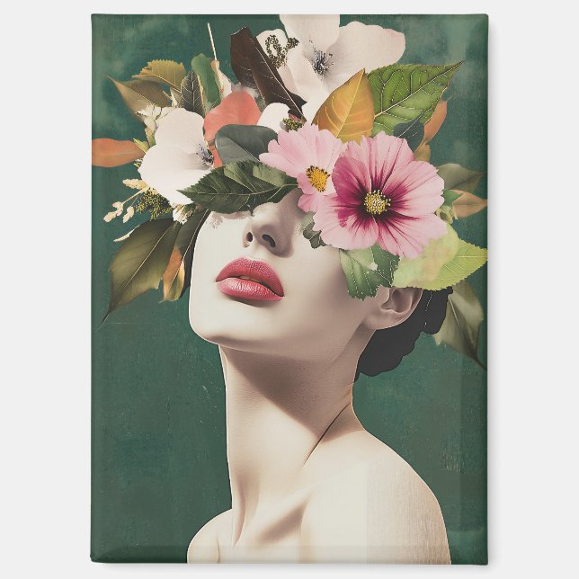 Floral Visions Magnet (Front)