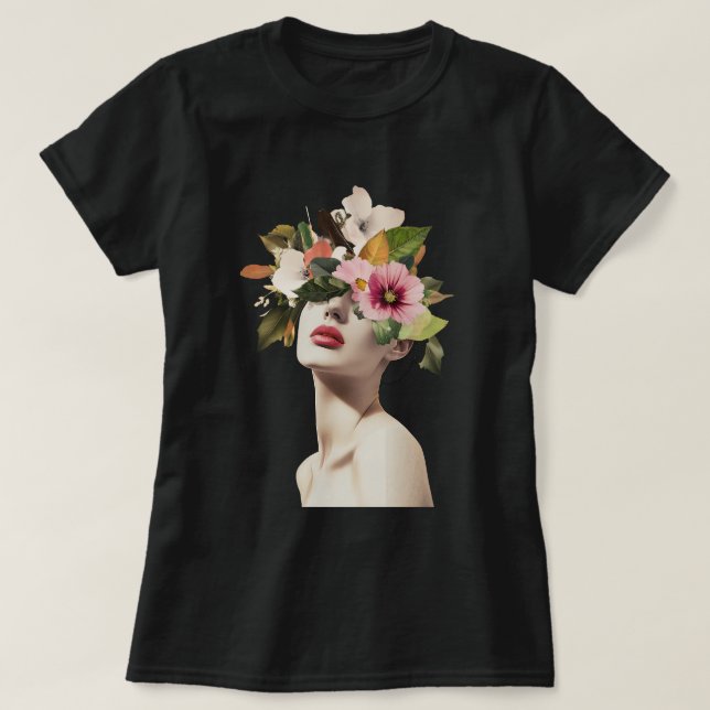Floral Visions T-Shirt (Design Front)