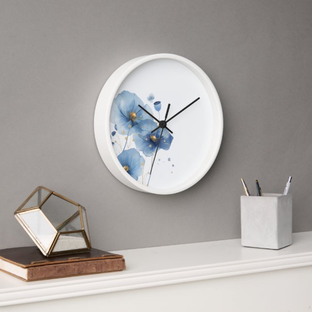 Floral Wall Clock (Office)