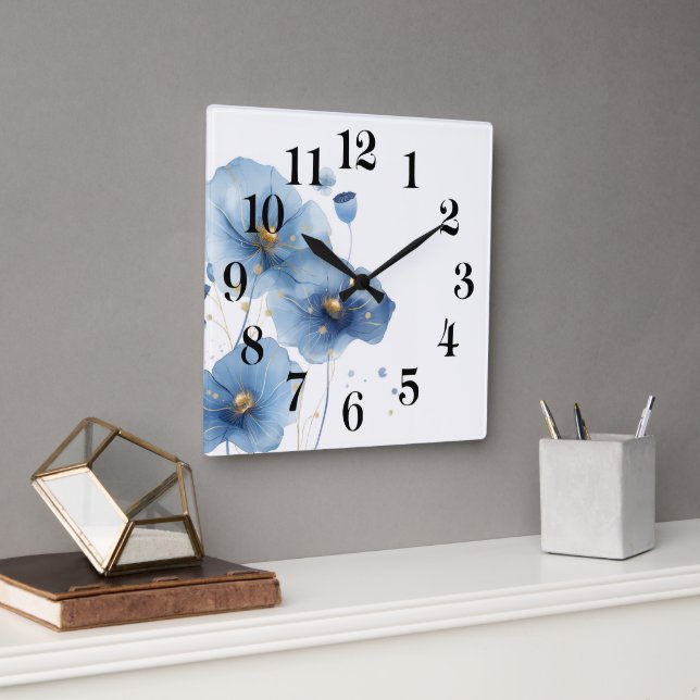 Floral Wall Clock (Office)
