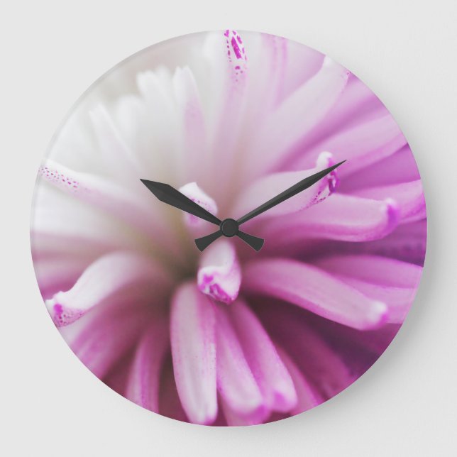 Floral Wall Clocks Spider Mum (Front)