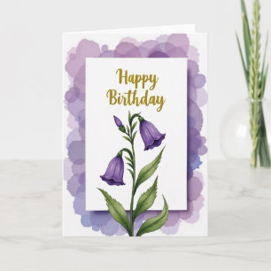 Floral Watercolor Birthday Card