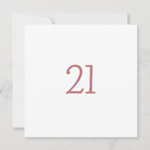 Floral watercolor in soft pastel colours invitation