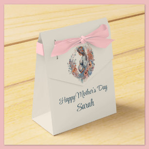 Floral Watercolor Mother’s Day Mom to Be Gift Box