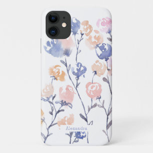 Floral Watercolor Pattern Custom Phone case