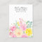 Floral watercolor pink jewelry earring display