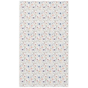 Floral Watercolor Styl Botanical Table cloth