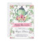 Floral Watercolor Teapot Bridal Shower Tea