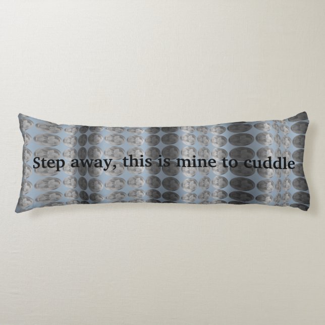 Floral Waves Body Pillow (Front)