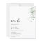 Floral We Do Wedding Invitation