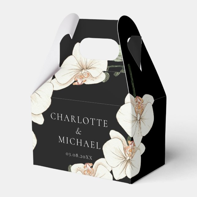 Floral Wedding Box gift box (Front Side)