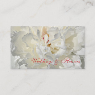 Floral wedding card