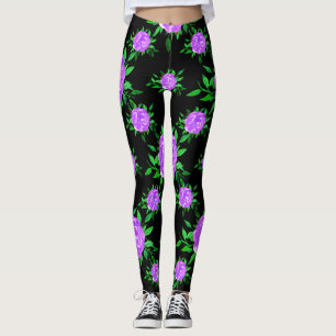 Floral Wedding Dresses Leggings