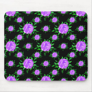Floral Wedding Dresses Mouse Pad