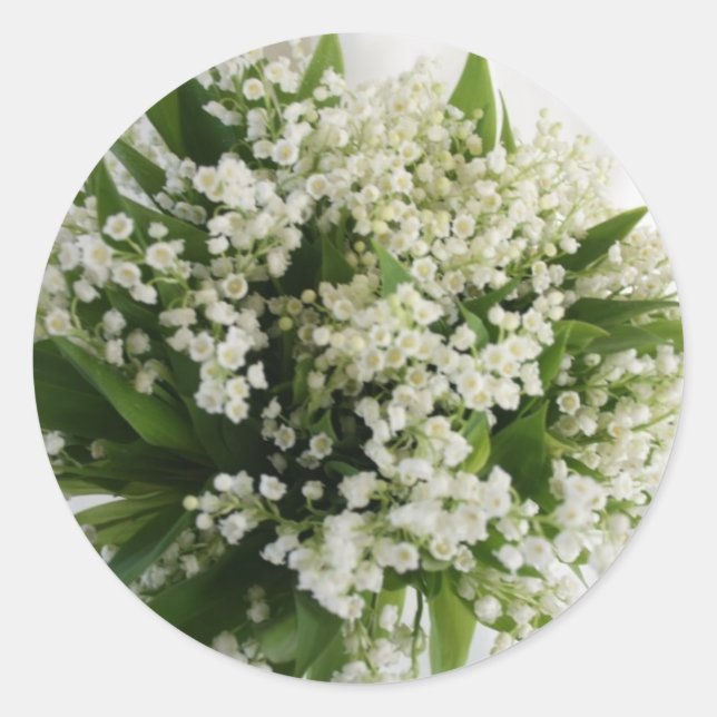 FLORAL WEDDING ENVELOPE SEAL STICKERS (Front)