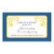 Floral Wedding Favour Sticker