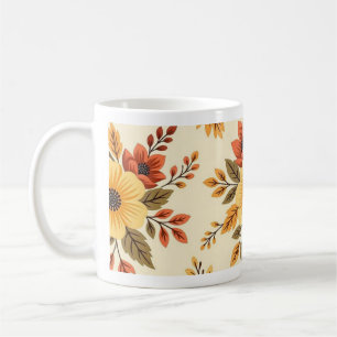 Floral Wedding Gift Mug