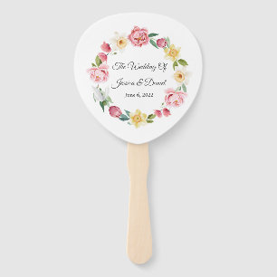 Floral Wedding     Hand Fan