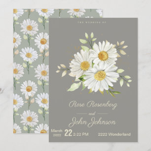 Floral Wedding Invitation