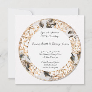 Floral Wedding Invitation